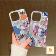 RCI27 RCI28 Stitch Disney Silver Hologram Aesthetic Silver Type Redmi A5 13 6A 9A 9C 10A 10C 10 12C 