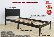 Yi Success Popular Wooden Single Bed Frame / Solid Wood Single Bed / Katil Bujang Kayu / Katil Single /Bedroom Furniture