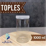 1000 Cylinder Jars Cylinder Jars, Cake Jars, Plastic Jars, 12 pcs Food Storage Container