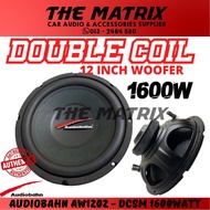 [AW1202M] 1600RMS AUDIOBAHN 12 INCH SUBWOOFER DOUBLE COIL SINGLE MAGNET