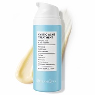 BellamiLuxx Cystic Acne Treatment for Face: Hormonal Acne Treatment Cream for Teens & Adults - Salic
