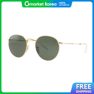 Ray-Ban | แวนกนแดดทรงกลมโลหะ Ray-Ban รน RB3447-001