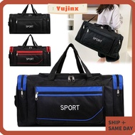 YUJINX Luggage Bag, Large Capacity Waterproof Sports Gym Bag, Portable 60 L Nylon Duffel Bag Suitabl