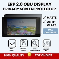 [PRIVACY] ERP 2.0 OBU Display Screen Protector | Premium Matte Privacy Anti-Glare Perfect-fit