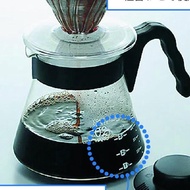 Hario - V60 Coffee Server VCS-03B - 1000ML Glass Coffee Pot