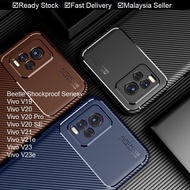 Vivo V23 Beetle Fiber Shock Proof Resistant Phone Case Casing Cover