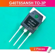 AN5H G40T65 2ชิ้น40A TO-3P G40T65AN5H ทรานซิสเตอร์ IGBT 650V ของแท้
