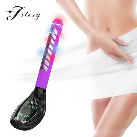 Pelvic Muscle Electrical Trainer Gynecological Therapy Device with Pulse Function&Red & Blue Light K