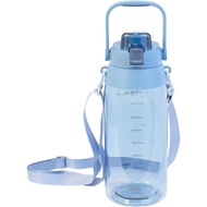 Glad Tritan Water Bottle - BPA Free, Straw & Chug Lid, Leak Resistant - Durable Plastic Hydration Wa
