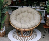 Cod Kursi teras bulat papasan rotan