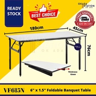 Banquet Table / Meja Lipat / Catering Table / Meja Buffet / Meja Catering / Meja Bankuet / Foldable 