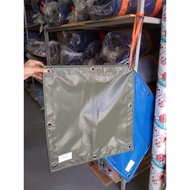 KANVAS TARPAN HIJAU PELBAGAI GUNA TARPAN HIJAU TEBAL TAHAN LASAK DAN BERAT