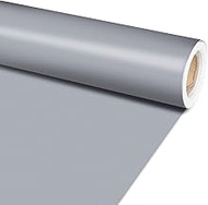 Qyeahkj Gray Bulletin Board Paper Roll Classroom Bulletin Board Background Paper Gray Color Fade Res