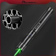 [Phenovo] Portable USB Green Laser Battery Embedded Adjustable Laser Focus 303 Pen