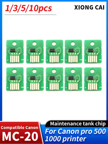 1~10pc MC-20 mc20 PRO-1000 Maintenance Tank Chip compatible For Canon 0628C002AA For Canon imagePROG