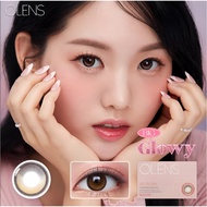 OLENS BIG GLOWY HAZEL Month – 1 Color  | Monthly BIG GLOWY HAZEL Colored Contact Lenses  K-Beauty 2p