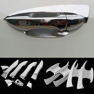 For TOYOTA COROLLA ALTIS  2014-2018 chrome silver car door handle bowl cover,ALTIS exterior car acce