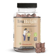 TruHeight Growth Gummies (Watermelon) Natural Growth & Development Supplement for Kids & Teens - End