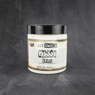 Prima Marketing Finnabair Art Basics Gesso 8.5oz Jar - Clear