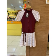 SPORT CLUB Dv 117 T-Skirt Diving Swimsuit Short Sleeve Skirt Women Woman Swim Suit SC