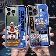 GUNDAM Motif Case iphone IP 6 IP 7 IP 8 IP 11 IP 13 IP 12 IP 14 PROMAX IP XR IPX 7+ CASE MIRACLE CAS