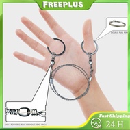 Survival Wire Saw Hand String Rope Saw PVC Pipe Cable Saw for Cutting Trees&Wood