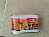 午餐肉罐頭，芥花籽油