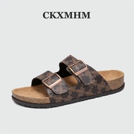 CKXMHM 36-45 Men Sandals Women Sandals Leather Mules