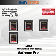 SanDisk Extreme Pro CFexpress Compact flash memory Card Type B 64GB/128GB/256GB/512GB (Limited Lifetime Warranty)
