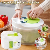 Multi Functional Rotary Salad Spinner Kitchen Vegetable Fruit Drain Basket Manual Dehydrated Machine