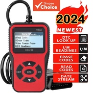 Car OBD2 Scanner Diagnostic Tool Code Reader, Car Voltage Tester Engine Fault Code Scanner, Charging