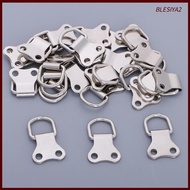 [Blesiya2] 25x PICTURE FRAME D RING 2 HOLES FOR WOODEN PHOTO FRAME HANGER HOOK 35x22mm