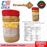 Steffi's Delight Peanut Butter Crunchy ( No Sugar ) ** EXP: Nov 2024 **