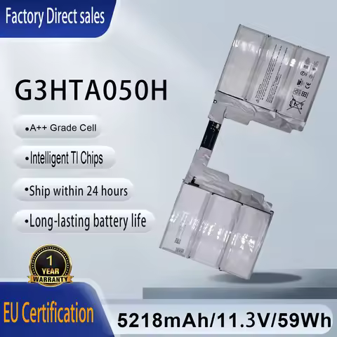 New G3HTA050H G3HTA049H Laptop Battery For Microsoft Surface Book 2 1835 13.5-Inch (Not for Surface 