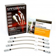 PRO RS STEEL BRAIDED BRAKE HOSE for Porsche 911 (996) C4S-GT3-Turbo/S-GT2 upgrade - 4pcs (5 Years Wa