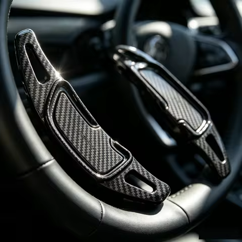 Top One Shift Paddle For Mercedes Benz AMG CLA45 GLA45 CLS63 A45 C63 S63 SL63 Car Steering Wheel Pad