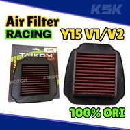 TAIKOM RACING AIR FILTER Y15ZR Y15 V1 V2 EXCITER150 STAINLESS STEEL FILTER CLEANER