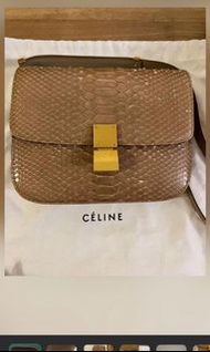 Authentic Celine snake skin bag 蛇皮袋