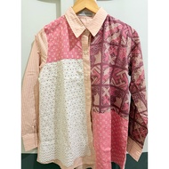 KEMEJA AQILA CLOTHING Preloved PL Modern Batik Shirt
