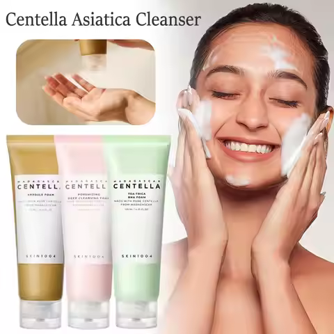 Skin1004 Himalayan Salt Centella Asiatica Cleanser Deep Cleansing Foam Removes Impurities Gentle Ref