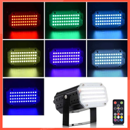COD Lampu Sorot Strobo Disko 48 SMD RGB 240V 12W with Remote - SL-48 / Lampu par sorot panggung temb