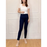 (JANUARY BRAND) SMLXL2XL Women's Roman high-waist zipper long pants女式罗马高腰拉链式长裤-JN5291