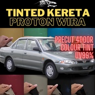 Tinted Warna Wira Potong Panas UV99% / Tinted Proton Wira 4 Pintu Siap Potong / Tinted Wira / Tinted Proton