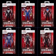 Marvel Legends Spiderman Gamerverse 蜘蛛俠 2 Peter Parker Miles Morales Black Cat