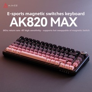 AJAZZ AK820 MAX Magnetic Switch Keyboard Three Mode Hot Swappable Customized Keyboard Gasket Structu