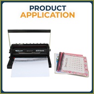 ☾ ▥ ∇ Wire Binding Machine W12M A4 Size Heavy Duty 34Holes Double Loop Binder Machine Officom