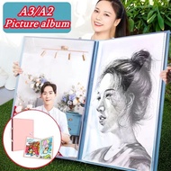 A3/A2,8K/4K Picture Album Folder File Folder Storage Organizer Children's Art Drawing Paper Preserva