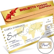 Cheerset Surprise Journey, Surprise Journey, Scratch Card, Gifts for Travellers, Boarding Pass, Pers