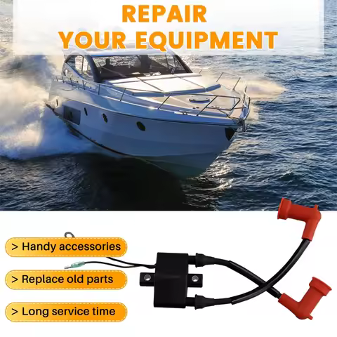 339-879147T71 Outboard Engine Ignition Coil For Mercury Quicksilver 10HP 15HP 20HP Nissan Tohatsu 3B