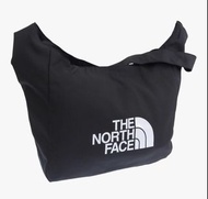 日本代購🇯🇵全新 正品 包順豐 THE NORTH FACE BIG LOGO SHOULDER BAG 黑色單肩包 韓國限定系列